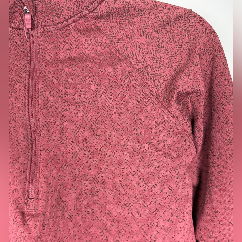 Lululemon EUC Rest Less Cropped 1/2 Zip Dusty Rose - Picture 5 of 12